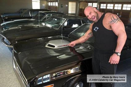 Goldberg Biceps And Tribal Arm Tattoo